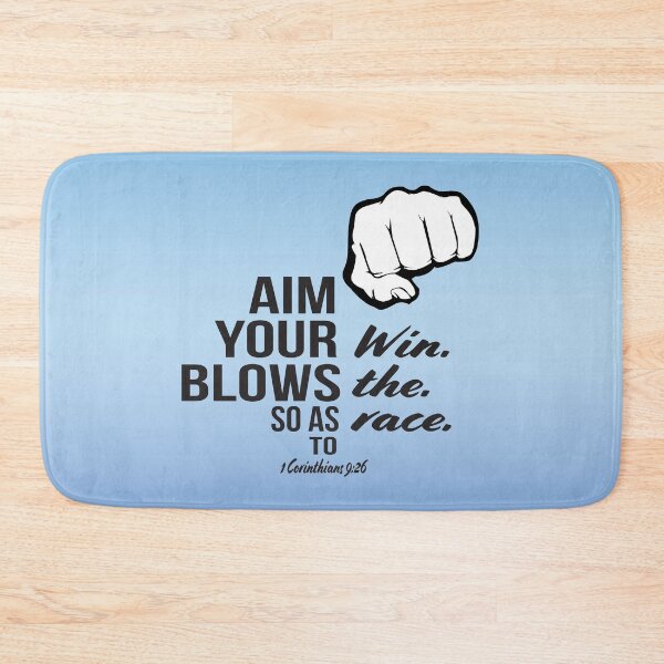 Item preview, Aim Your Blows - 1 Cor 9:26 designed and sold by OriginCaptures.