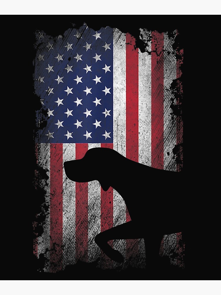 German Shorthaired Pointer American Flag Shirt Patriotic German Shorthaired Pointer American Flag Shirt Patriotic