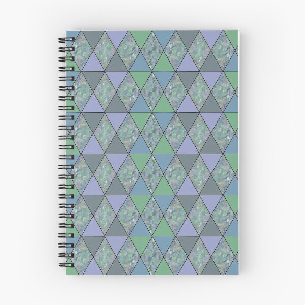 Item preview, Off-Green, Off-Blue, and Gray Triangles designed and sold by KDStout.