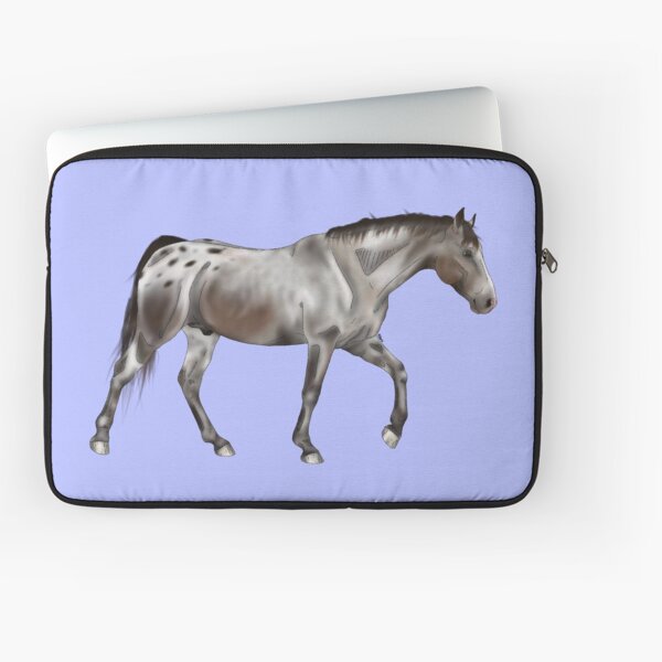 Aperçu de l'œuvre Marche à cheval Appaloosa créée et vendue par Samantha Tane.