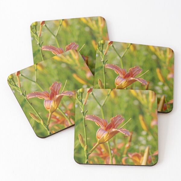 Item preview, Orange day lilies #1 designed and sold by silverwheelarts.