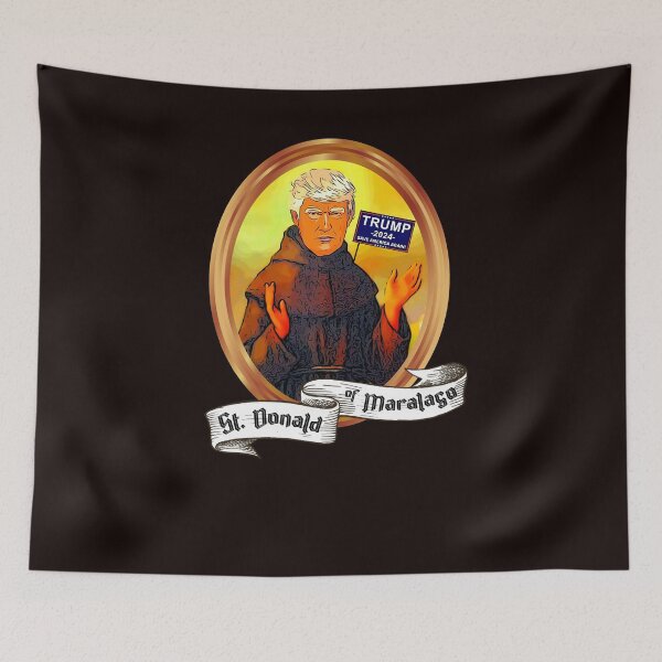 Item preview, Original St. Donald of Maralago Funny Trump designed and sold by The Masked Designer.
