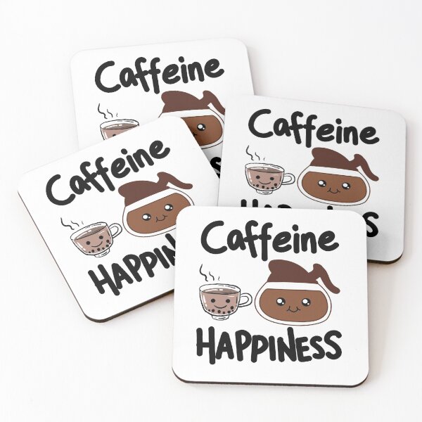 Item preview, Caffeine Happiness designed and sold by niftyhub.