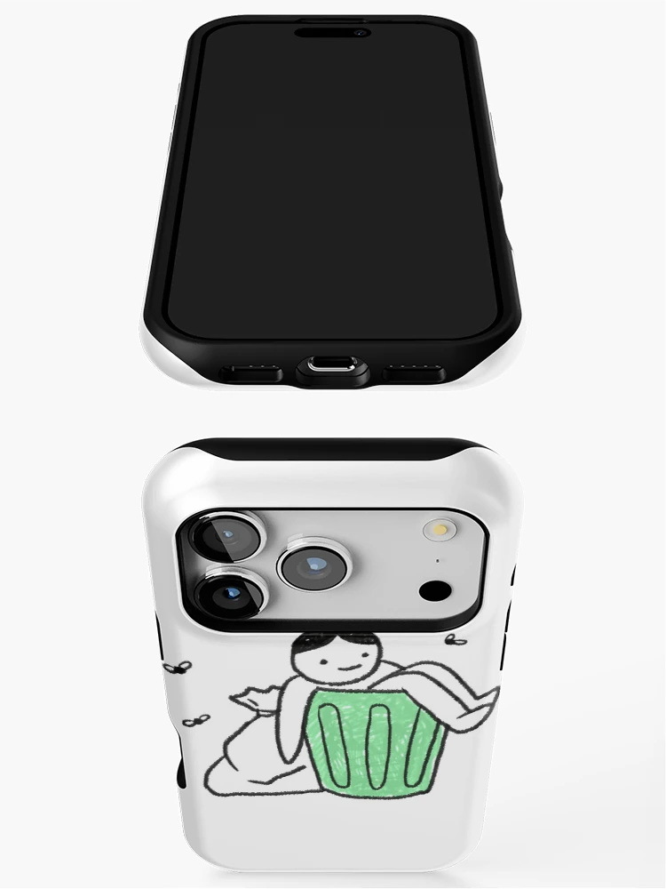 Thumbnail 3 of 4, iPhone Case, "I'm Trash" designed and sold by RedsStickerShop.