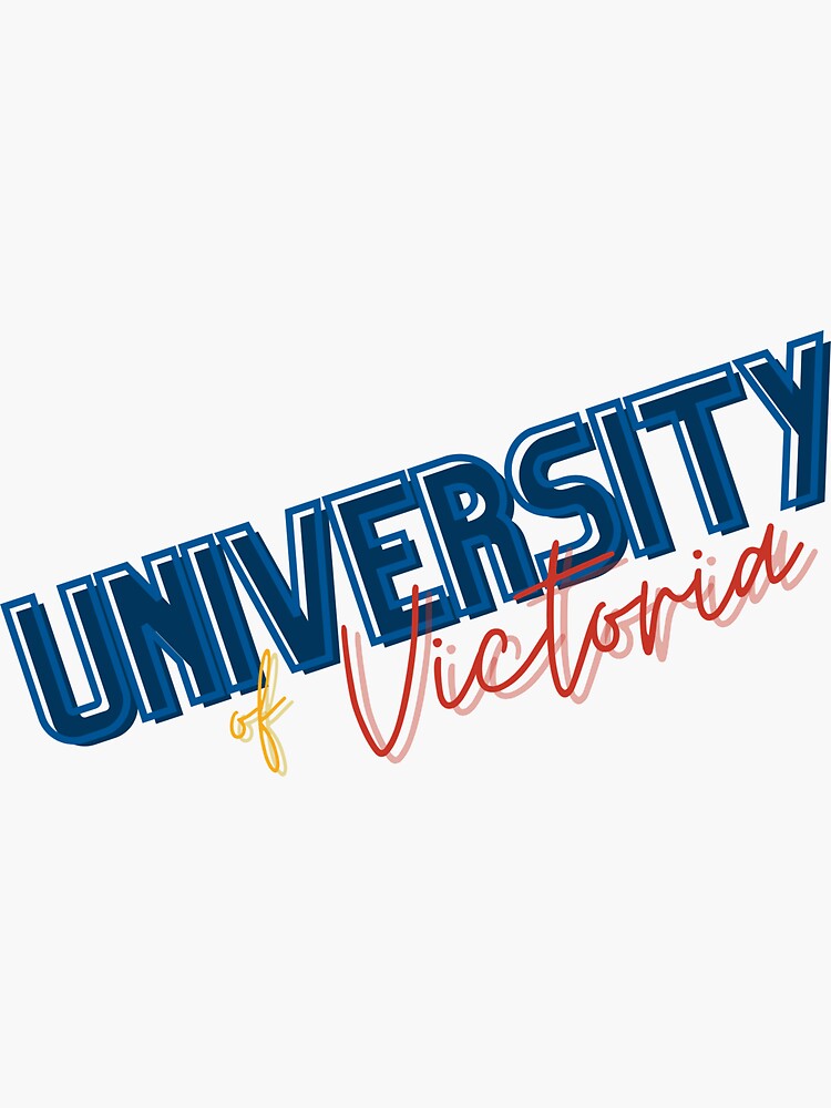 "UVic Logo" Sticker For Sale By Rhxxnx | Redbubble