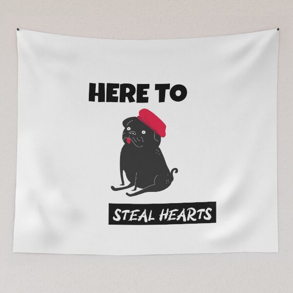 Item preview, Dog in Red beret is here to steal hearts designed and sold by max-art-lvl.