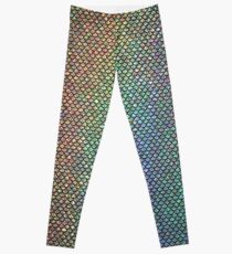 Regenbogen Meerjungfrau Leggings
