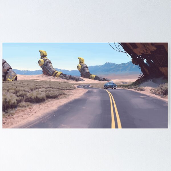 Item preview, Highway Patrolman designed and sold by Simon Stålenhag.