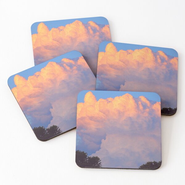 Item preview, A Cloudy Sky Over Trees At Sunset designed and sold by Mothe3rd.