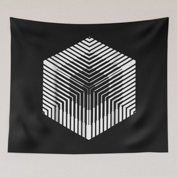 Artikelvorschau, Sacred Geometry Hexagon T-Shirt entworfen und verkauft von Lukifo-Paladin.
