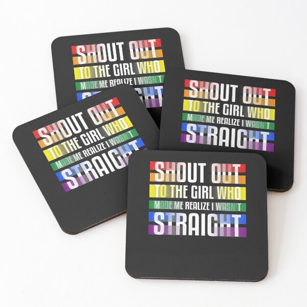 Item preview, Shout Out To The Girl I Wasnt Straight Gay LGBT T-Shirt designed and sold by Lukifo-Paladin.