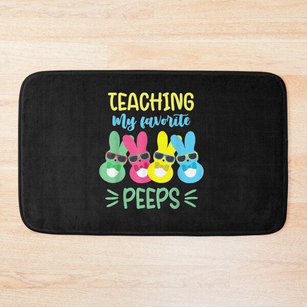 Artikelvorschau, Teaching My Favorite Peeps Funny Bunny Easter Day Teacher T-Shirt entworfen und verkauft von Lukifo-Paladin.
