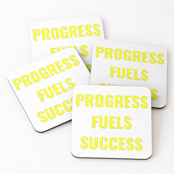Item preview, Progress Fuels Success Yellow designed and sold by PLANTONE.