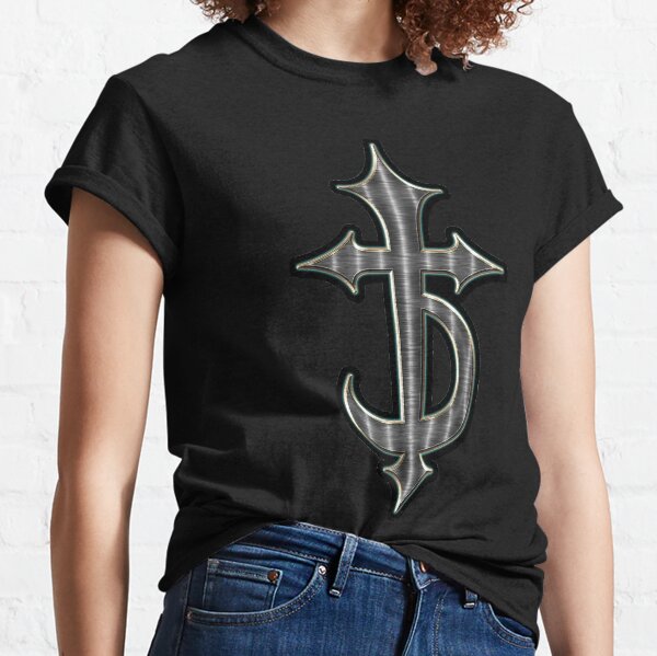 iron devil cross symbol Classic T-Shirt