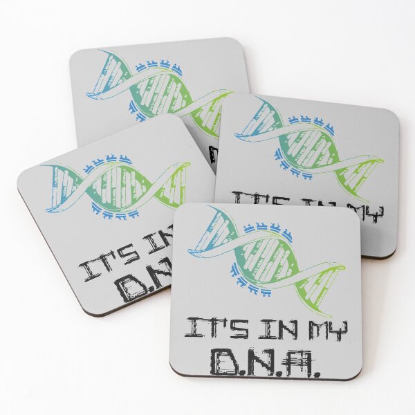Item preview, It's In My DNA Teal & Green designed and sold by DUSTIN Y.