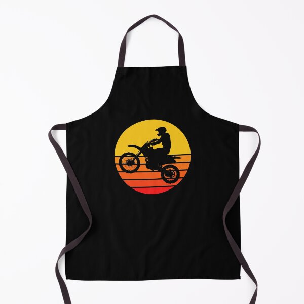 Item preview, Dirt Biker Silhouette Retro Sunset designed and sold by Adel Qasem.