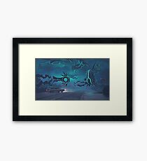 Spawning Event Framed Print