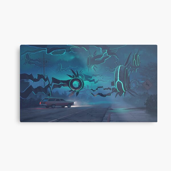 Spawning Event Metal Print