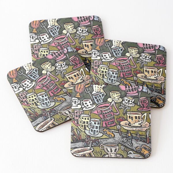 Item preview, Teapot Town designed and sold by jennyjeffries.