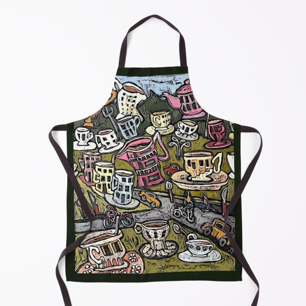 Item preview, Teapot Town designed and sold by jennyjeffries.
