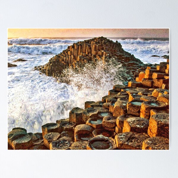 UK, Northern Ireland, White Rocks Bay and beach, along the Causeway Coast  Wall Art, Canvas Prints, Framed Prints, Wall Peels