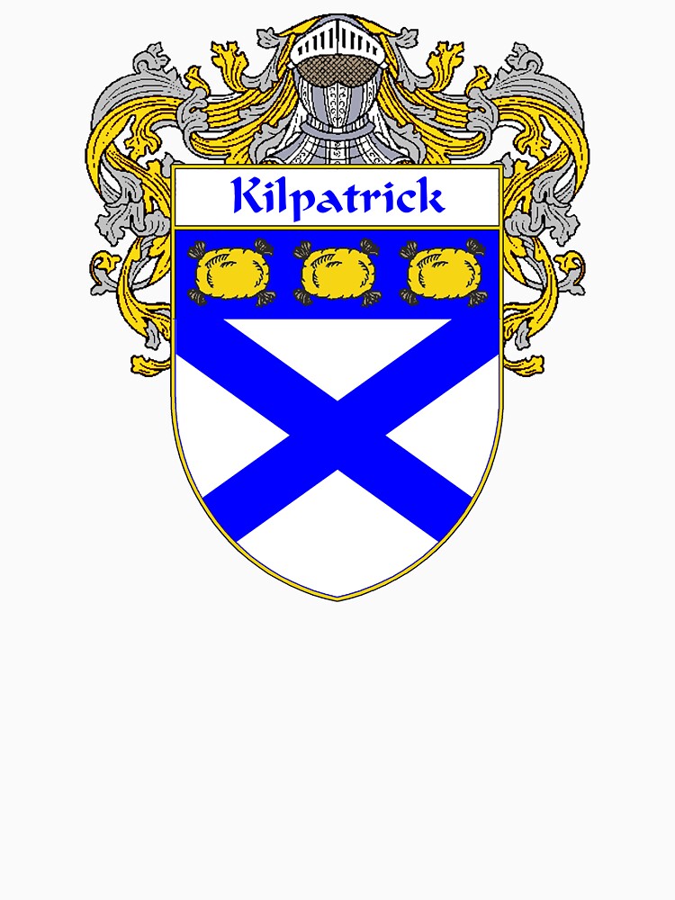"Kilpatrick Coat of Arms/Family Crest" Tshirt by IrishArms Redbubble