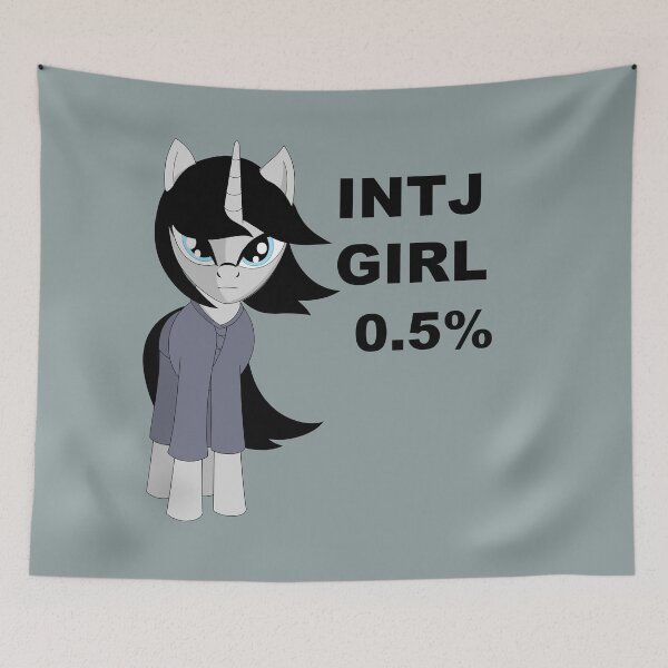 Item preview, INTJ Female Unicorn designed and sold by MagicStrawberry.