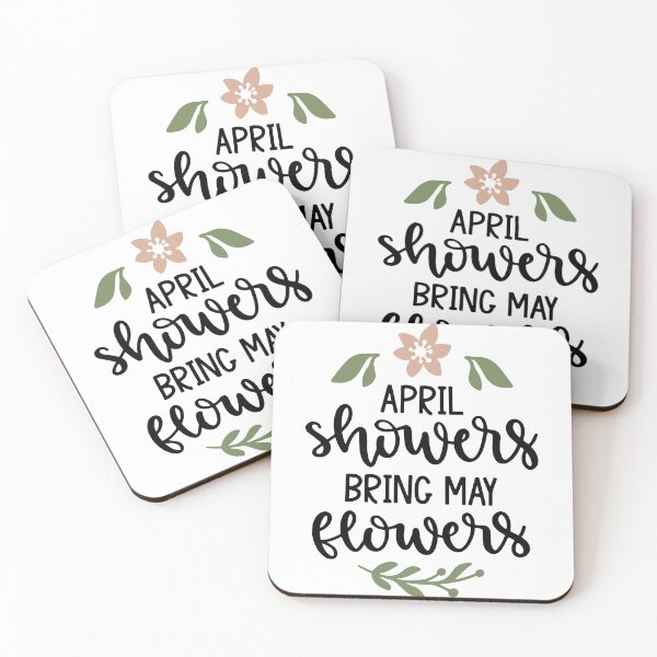 Item preview, April Showers Bring May Flowers designed and sold by designbychow.