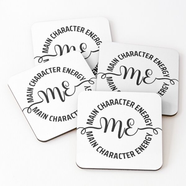 Item preview, Main Character Energy ~ Me ~ Circular Frame Design | Small Left Pocket designed and sold by R-reflections.