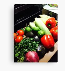 Vegetables Canvas Print