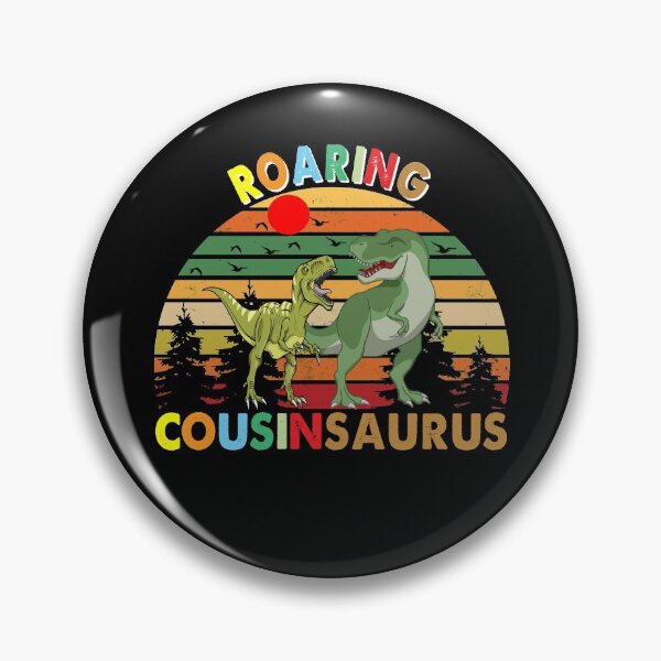 Artikelvorschau, Cousinsaurus T Rex Dinosaurier Cousinsaurus Family Matching Retro entworfen und verkauft von FordLixBe.