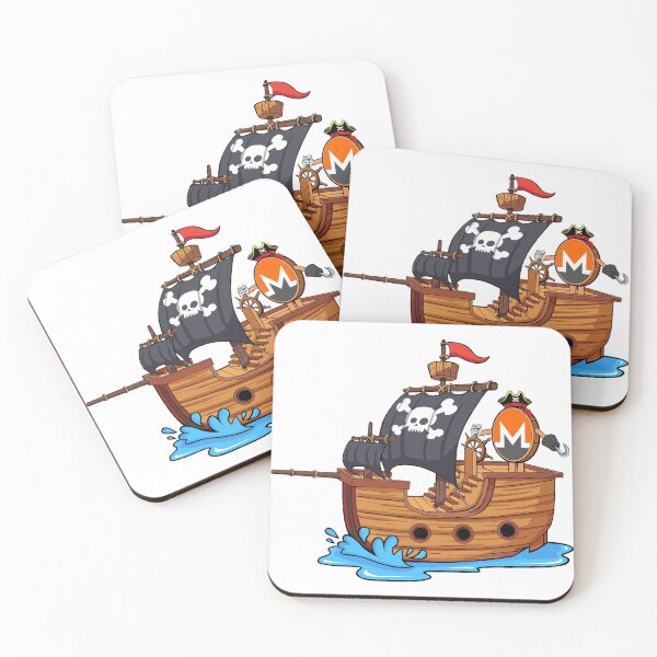 Item preview, XMR Monero Pirate Ship designed and sold by Jameza007.