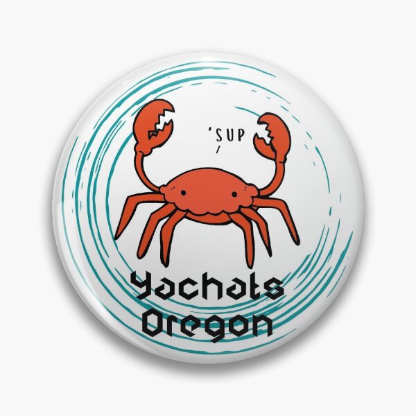 Item preview, Yachats Oregon Coast Crab Sup Pacific Northwest Crabbing Deep Sea Fishing designed and sold by DansDankDesigns.