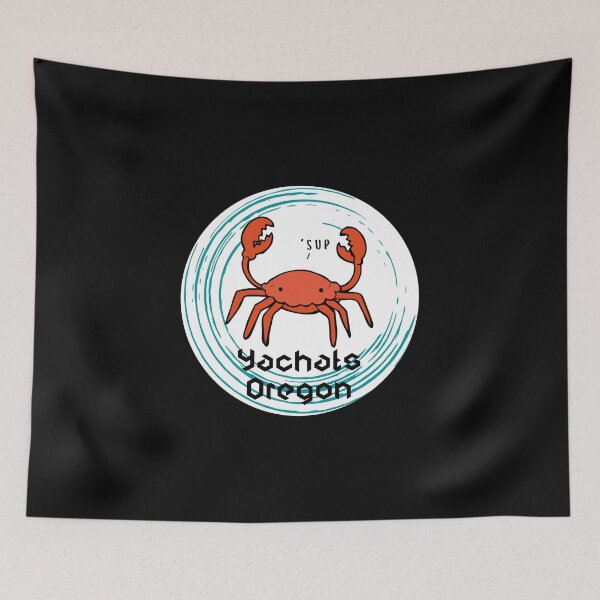 Item preview, Yachats Oregon Coast Crab Sup Pacific Northwest Crabbing Deep Sea Fishing designed and sold by DansDankDesigns.