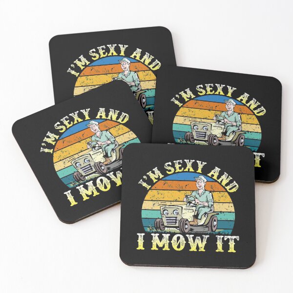 Item preview, I'm sexy and I mow it designed and sold by TshirtStoreBD24.