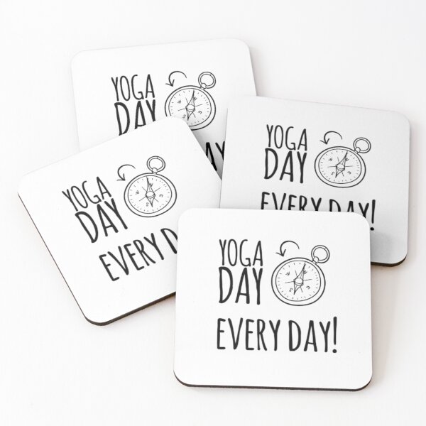Item preview, Yoga Day, Every Day!  designed and sold by WildVeda.