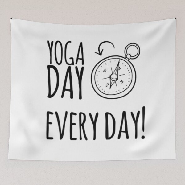 Item preview, Yoga Day, Every Day!  designed and sold by WildVeda.