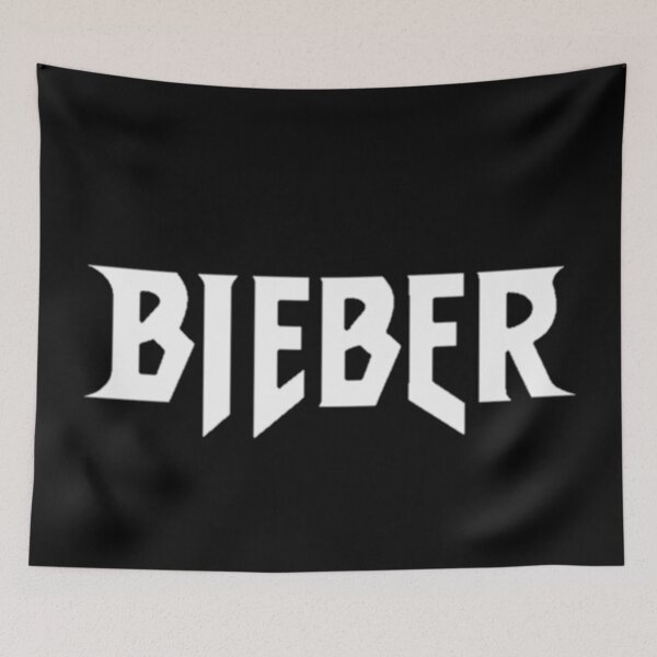 Item preview, Bieber in punk rock letters designed and sold by MusicPopCulture.