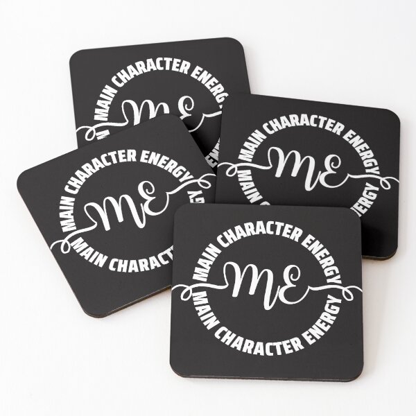 Item preview, Main Character Energy ~ Me ~ Circular Frame Design | Small Left Pocket designed and sold by R-reflections.