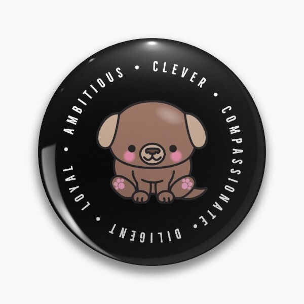 Item preview, cute chinese zodiac | year of the dog | personality traits | ambitious, clever, compassionate, diligent, loyal designed and sold by cocoCabot.