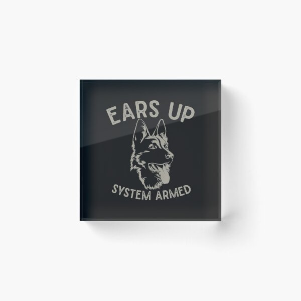 Item preview, Ears Up System Armed Dog Lover Gift Animal German Shepherd designed and sold by Jocelynn22.
