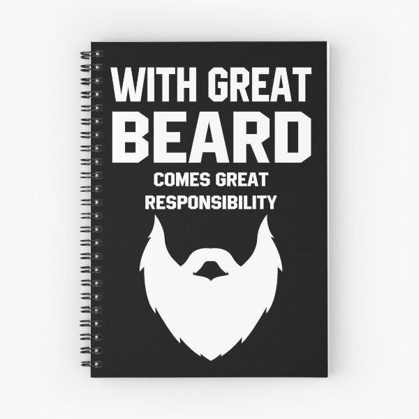 Item preview, With Great Beard Comes Great Resposibility designed and sold by Koi-Art.