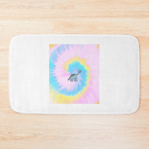 Item preview, Pastel Tie Dye Dinosaur in a Bucket Hat designed and sold by Art by Amanda.