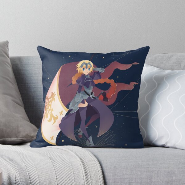 Jeanne d'Arc Throw Pillow