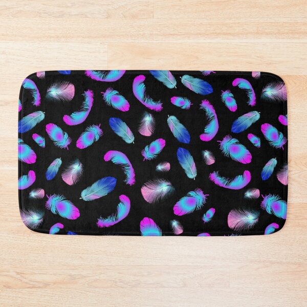 Item preview, BLUE PINK COLORED FEATHER designed and sold by samArtline.