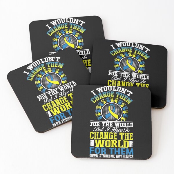 Item preview, I Wouldn't Change Them For The World Down Syndrome Awareness Shirt designed and sold by jvtee.