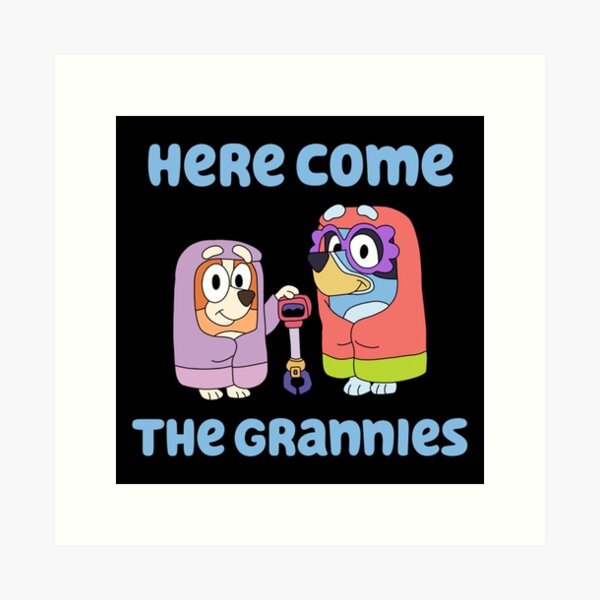 Item preview, Here Come the Grannies designed and sold by glassbloo.