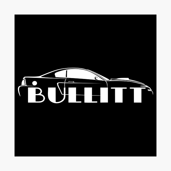 BEST SELLING - Mustang Bullitt Photographic Print