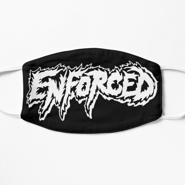 best virginia trash metal logo Flat Mask