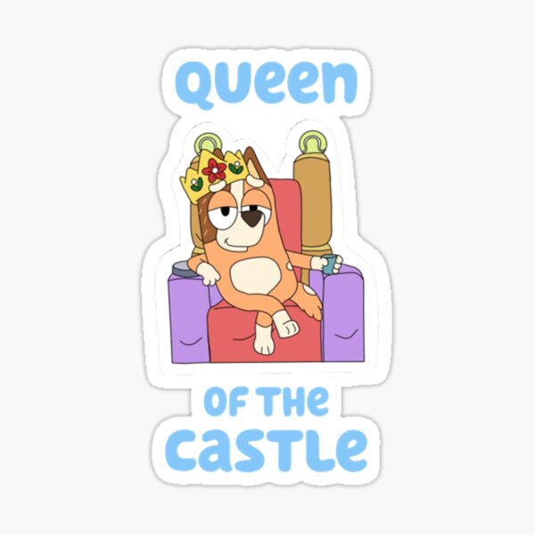 Item preview, Queen of the Castle: with text designed and sold by glassbloo.